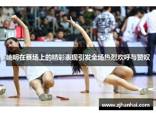 姚明在赛场上的精彩表现引发全场热烈欢呼与赞叹