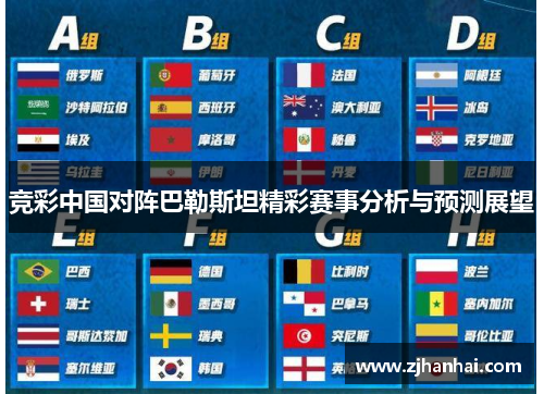竞彩中国对阵巴勒斯坦精彩赛事分析与预测展望